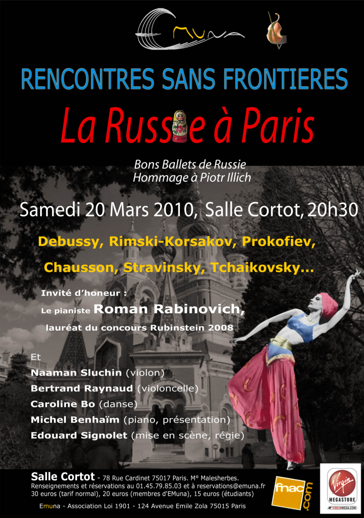 Flyer La Russie à Paris